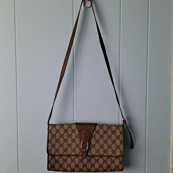 Gucci Crossbody Shoulder Bag GG - Picture 1 of 14